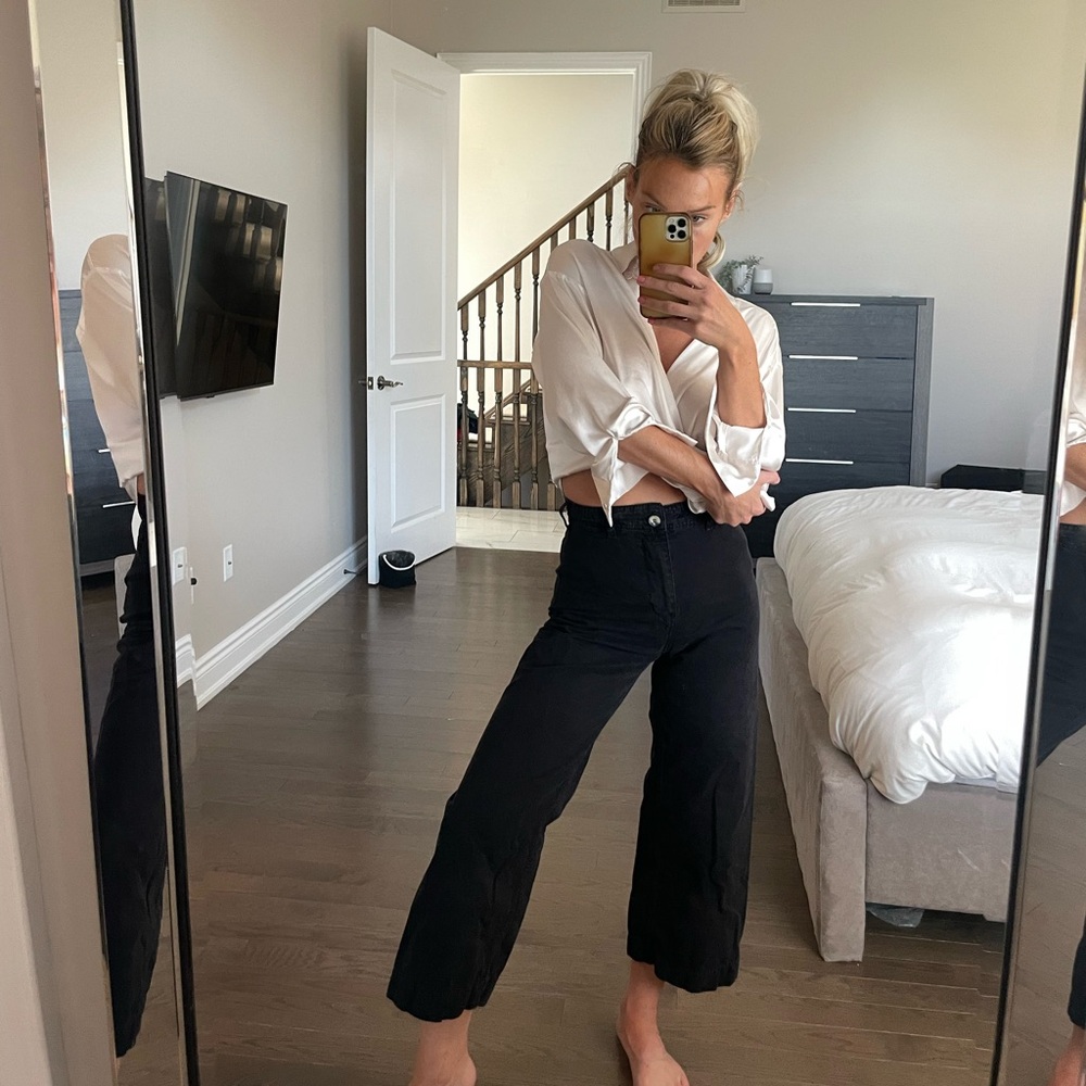 We the Free Wide Cropped Jeans